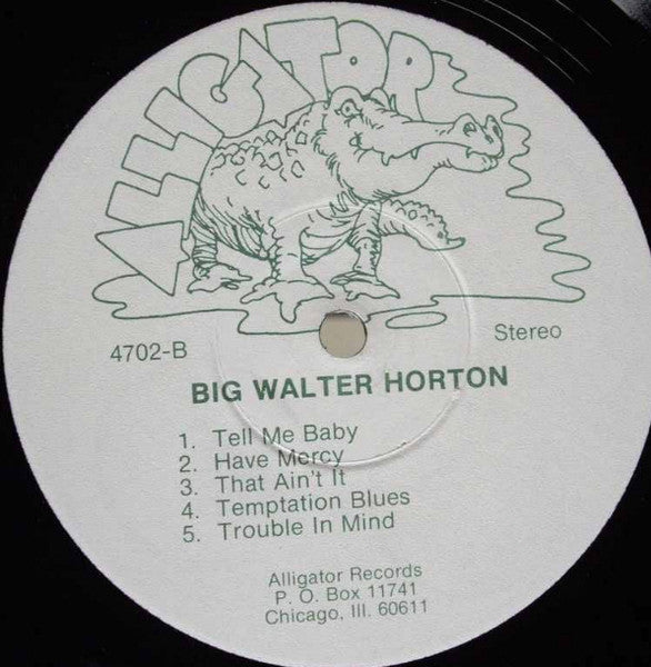 Big Walter Horton* With Carey Bell : Big Walter Horton With Carey Bell (LP, Album)