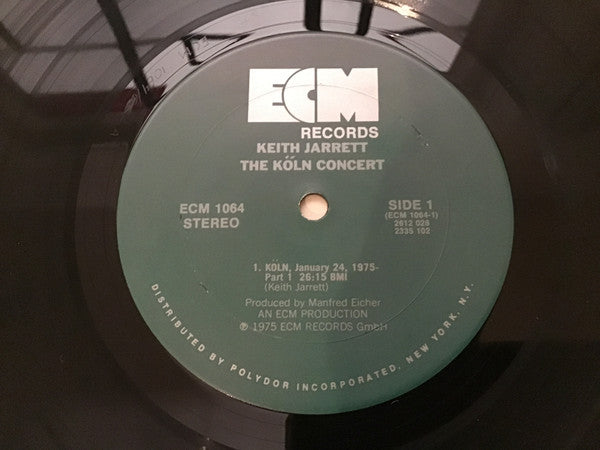 Keith Jarrett : The Koln Concert (2xLP, Album, Gat)