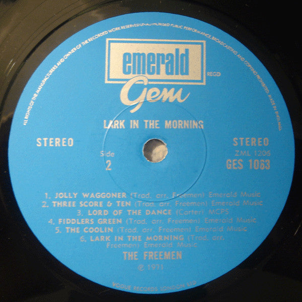 The Freemen (2) : Lark In The Morning (LP)