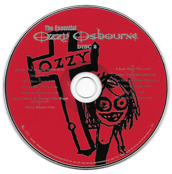 Ozzy Osbourne : The Essential Ozzy Osbourne (2xCD, Comp, RM)