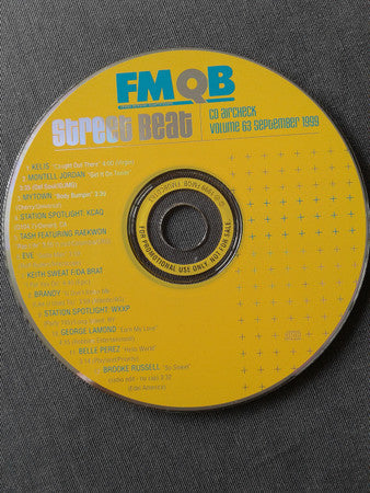 Various : FMQB CD Aircheck - Street Beat Volume 63 (CD, Comp, Promo)