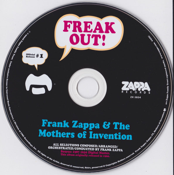 The Mothers Of Invention* : Freak Out! (CD, Album, RE, DID)