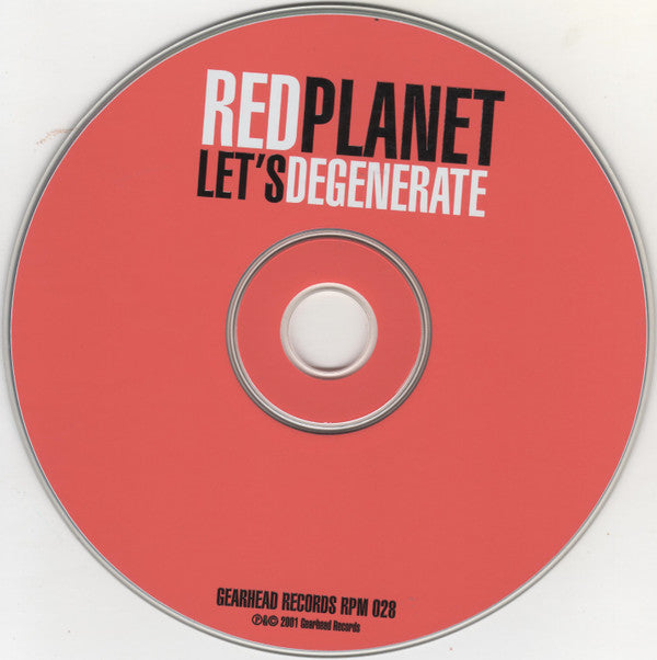 Red Planet (2) : Let's Degenerate (CD, Album)