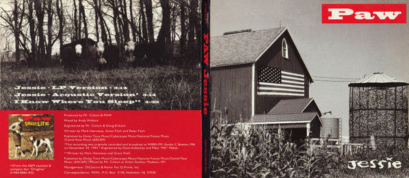 Paw : Jessie (CD, Single, Promo, Dig)