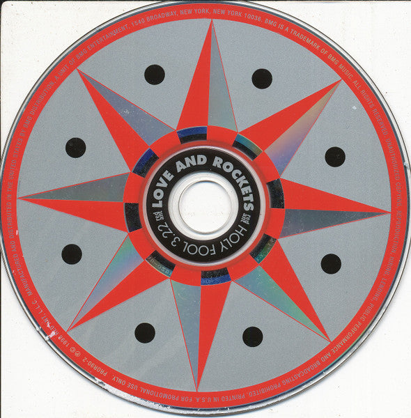Love And Rockets : Holy Fool (CD, Single, Promo)