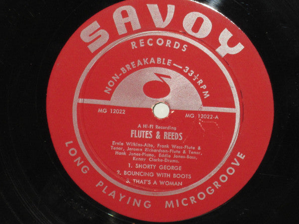 Ernie Wilkins / Frank Wess / Jerome Richardson / Hank Jones / Eddie Jones / Kenny Clarke : Flutes & Reeds (LP, Album, Mono, dee)