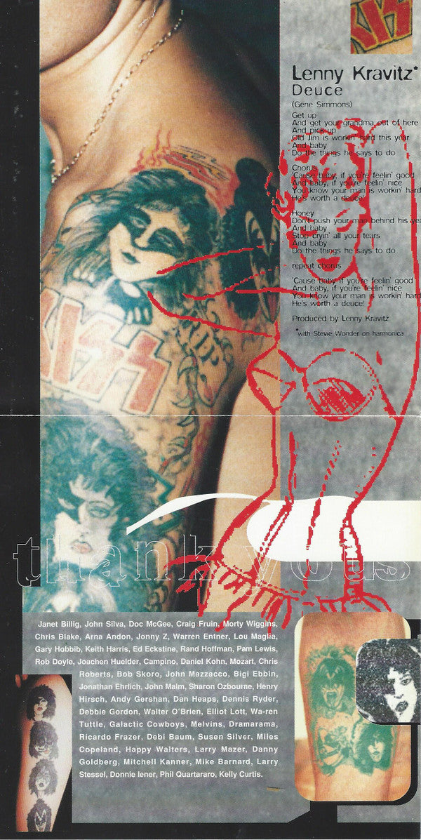 Various : Kiss My Ass (Classic Kiss Regrooved) (CD, Album, Comp, Pic)