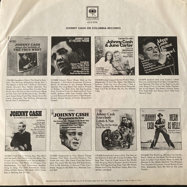 Johnny Cash : The Holy Land (LP, Album, 3D )