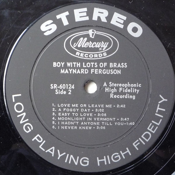 Maynard Ferguson : Boy With Lots Of Brass (LP, Album, RE)