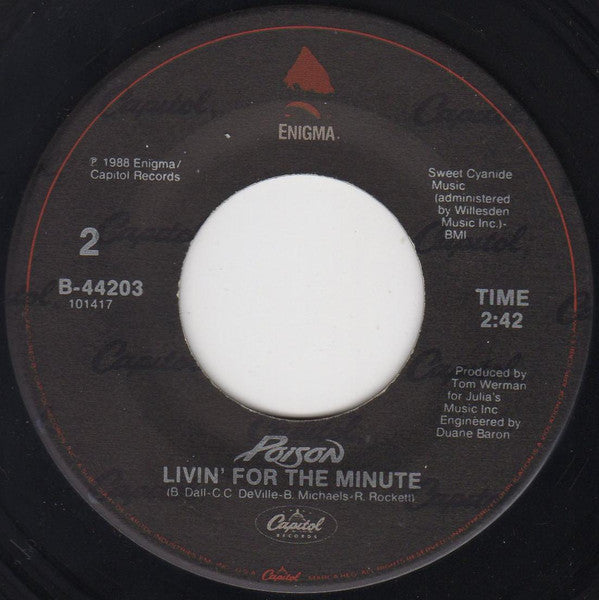 Poison (3) : Every Rose Has Its Thorn (7", Single, Spe)