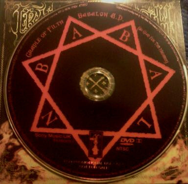 Cradle Of Filth : Babalon A.D. (So Glad For The Madness) (DVD-V, Single, Promo, NTSC)