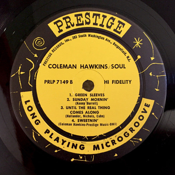 Coleman Hawkins : Soul (LP, Album, Mono)