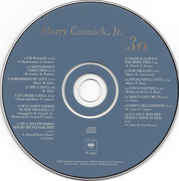 Harry Connick, Jr. : 30 (CD, Album)
