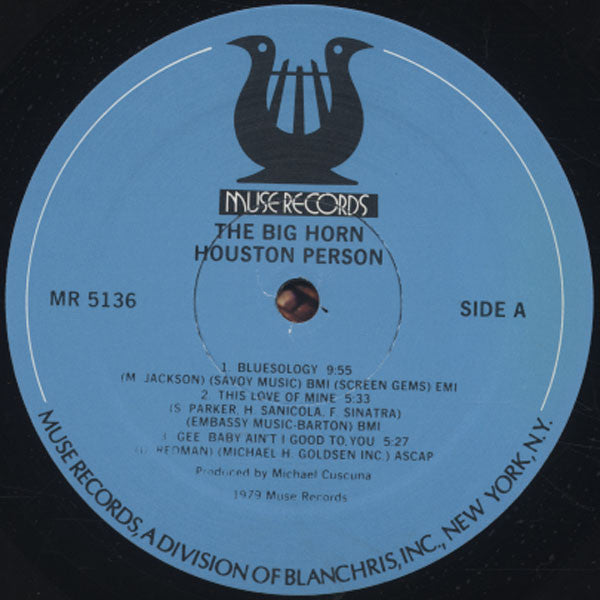 Houston Person : The Big Horn (LP, Album)