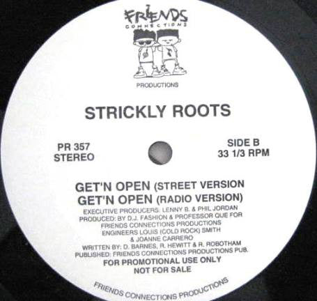 Strickly Roots : Duck Da Boyz / Get 'N Open (12", Promo)
