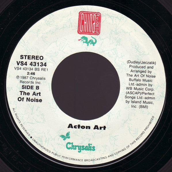 The Art Of Noise : Dragnet (7")