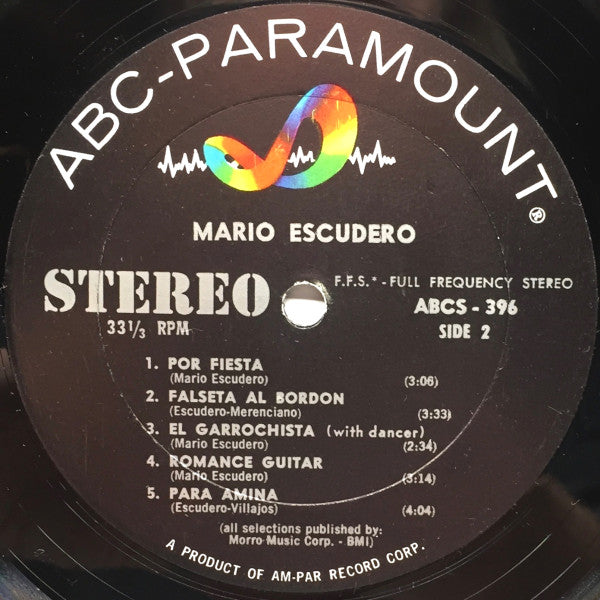 Mario Escudero : Mario Escudero (LP, Album)