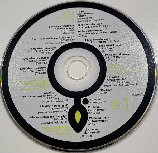 Various : Gray Dot Records/Bulletproof Music: Work Disc #1 (CD-ROM, Promo, Smplr)