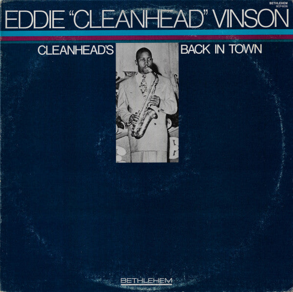 Eddie "Cleanhead" Vinson : Cleanhead's Back In Town (LP, RE)