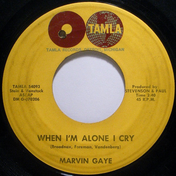 Marvin Gaye : You're A Wonderful One (7", Single, Mono)