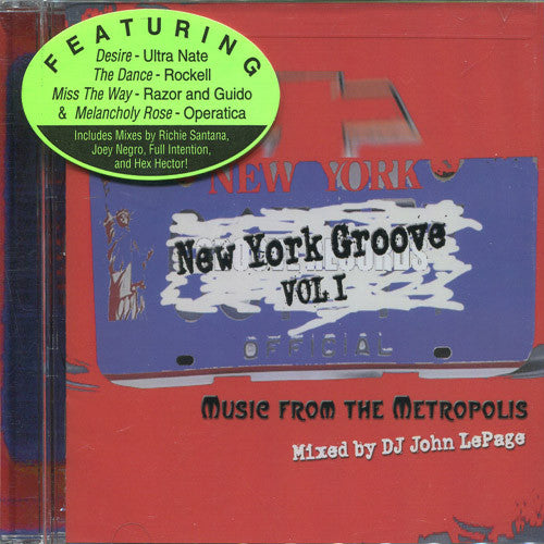 John LePage : New York Groove Vol I: Music From The Metropolis (CD, Mixed)