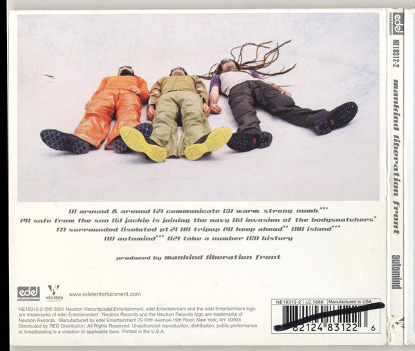 Mankind Liberation Front : Automind (CD, Album)