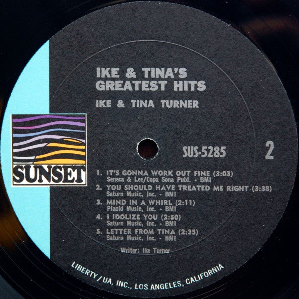 Ike & Tina Turner : Ike & Tina's Greatest Hits (LP, Comp)