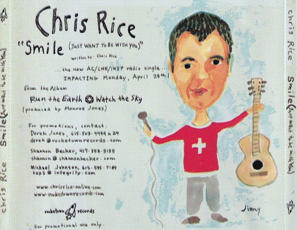Chris Rice : Smile (Just Want To Be With You) / Soul 2 Soul Radio Special (CD, Single, Promo)