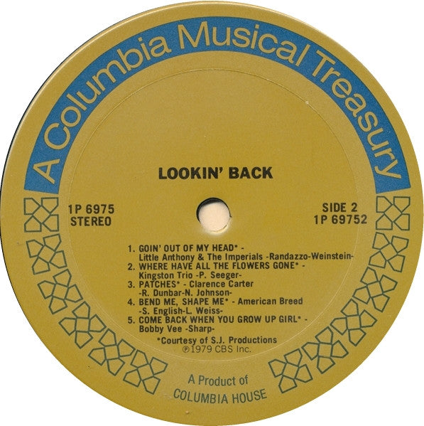Various : Lookin' Back (LP, Comp, Club)