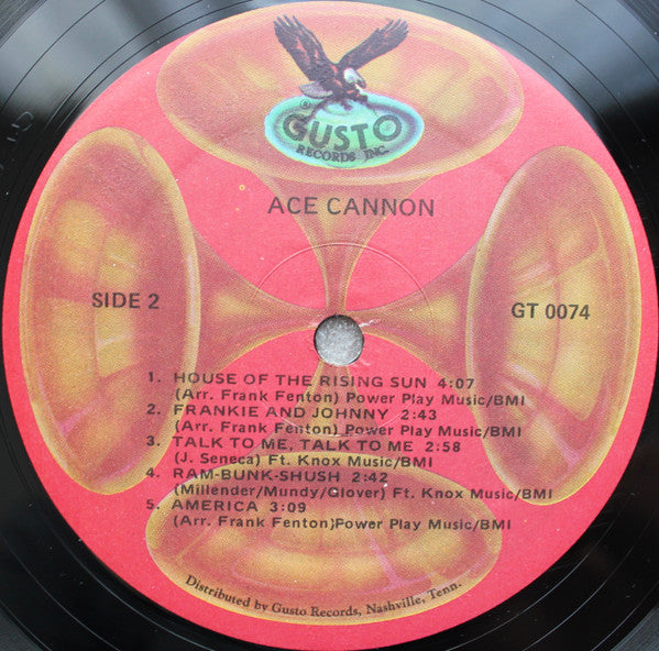 Ace Cannon : At His Best (LP, Album)