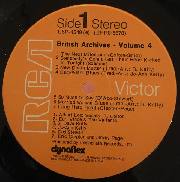 Various : British Blues Archive Series (LP, Comp)