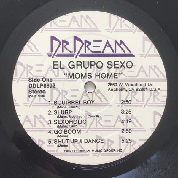 El Grupo Sexo : Mom's Home (LP, Album)