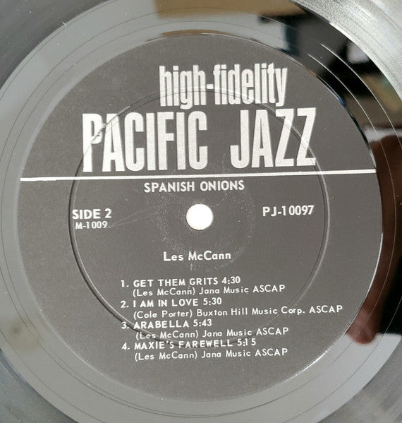 Les McCann : Spanish Onions (LP, Mono, Ind)