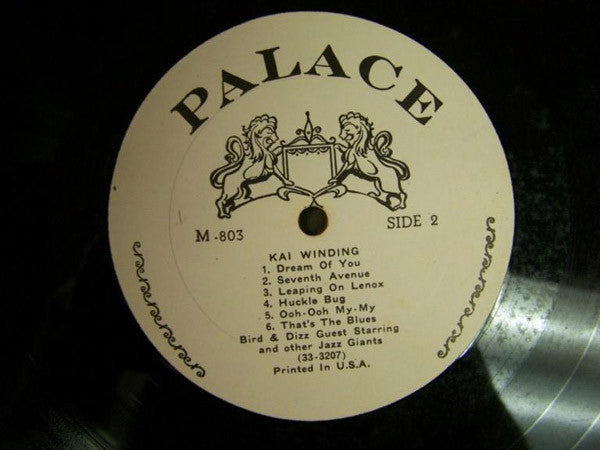 Kai Winding Guest Starring Bird (28) And Dizz* : More Jazz (LP, Album, Mono)