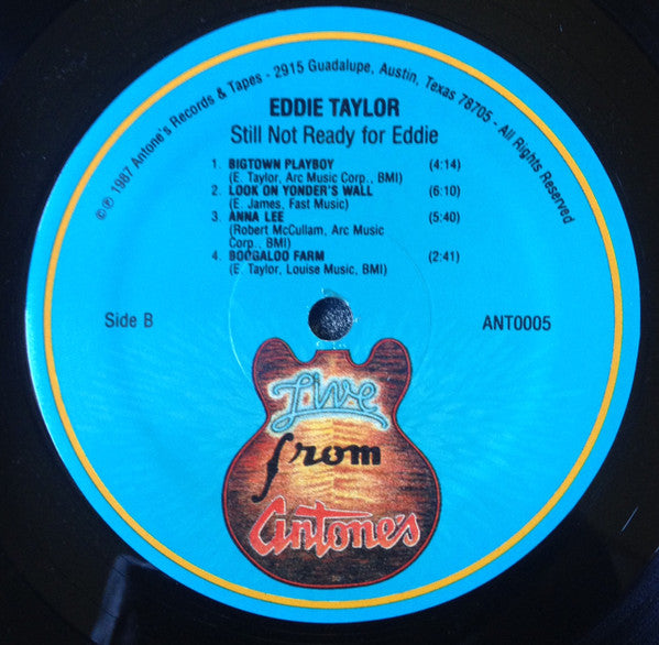 Eddie Taylor (2) : Still Not Ready For Eddie (LP, Album)