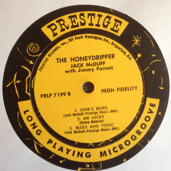 Brother Jack McDuff : The Honeydripper (LP, Mono)