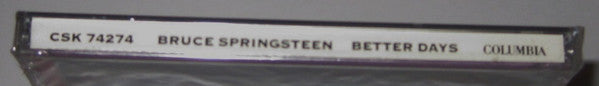 Bruce Springsteen : Better Days (CD, Single, Promo)