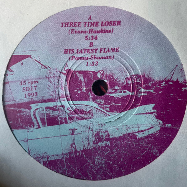 '68 Comeback : 3 X Loser (7", Blu)