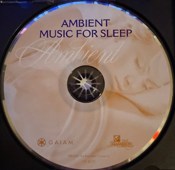 Dr. Jeffrey Thompson : Ambient Music For Sleep (CD, Album)