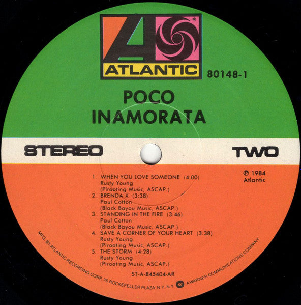 Poco (3) : Inamorata (LP, Album)