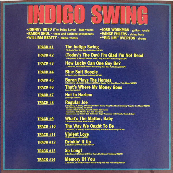 Indigo Swing : All Aboard! (CD, Album)
