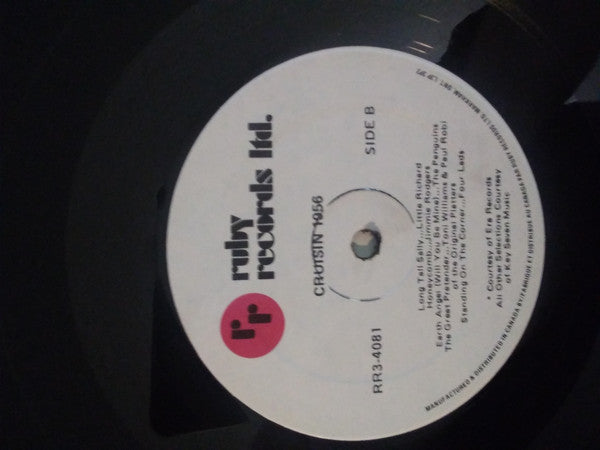 Various : Cruisin' 1956 (LP, Comp, Styrene)