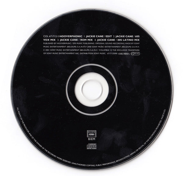 Hooverphonic : Jackie Cane (The Remixes) (CD, Maxi)