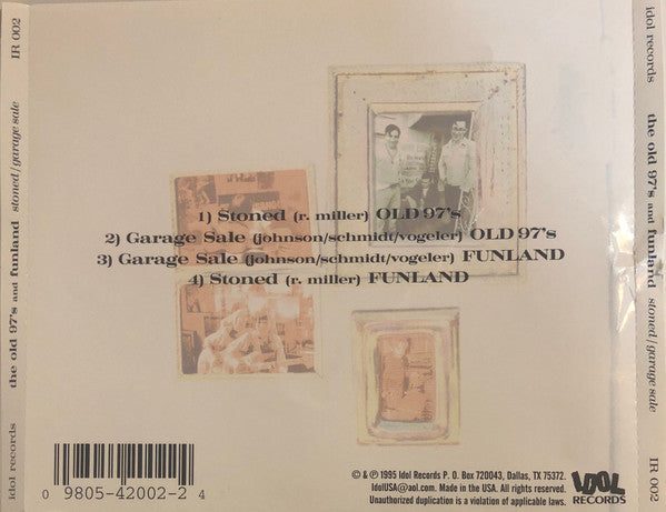 Old 97's And Funland : Stoned / Garage Sale (CD, EP)