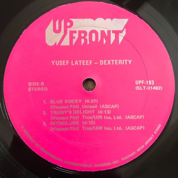 Yusef Lateef : Dexterity (LP)