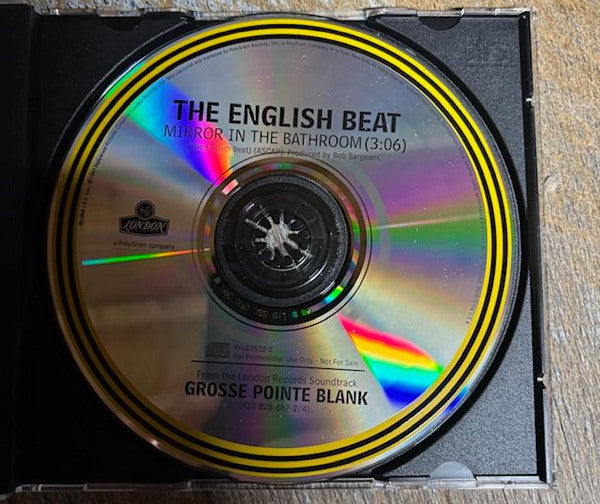 The Beat (2) : Mirror In The Bathroom (CD, Single, Promo)
