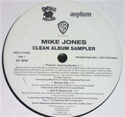 Mike Jones (2) : Clean Album Sampler (12", Promo, Smplr)