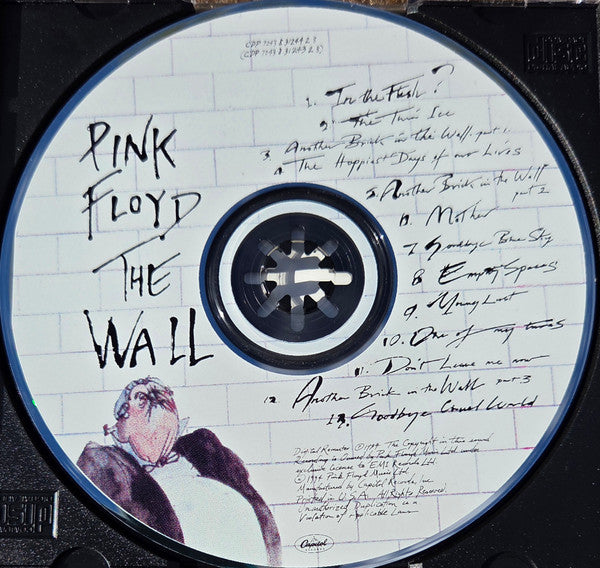 Pink Floyd : The Wall (2xCD, Album, RE, RM)