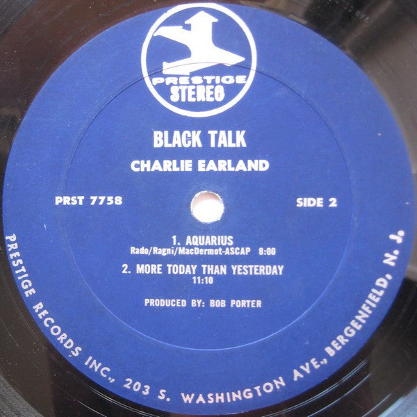 Charles Earland : Black Talk! (LP, Album)