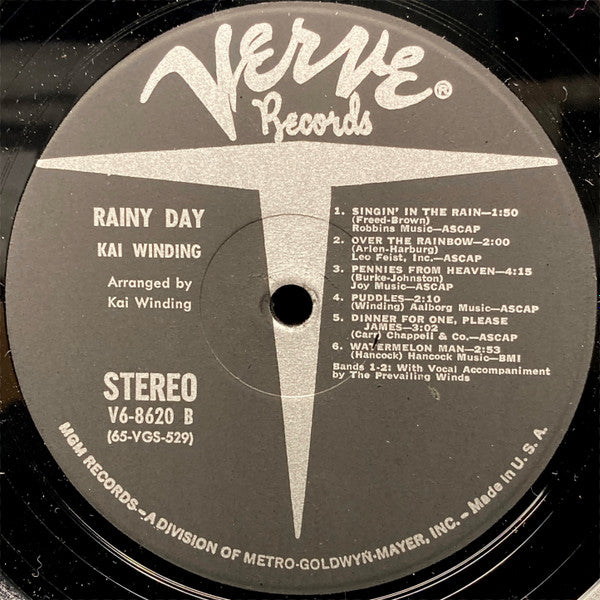 Kai Winding : Rainy Day (LP, Album)